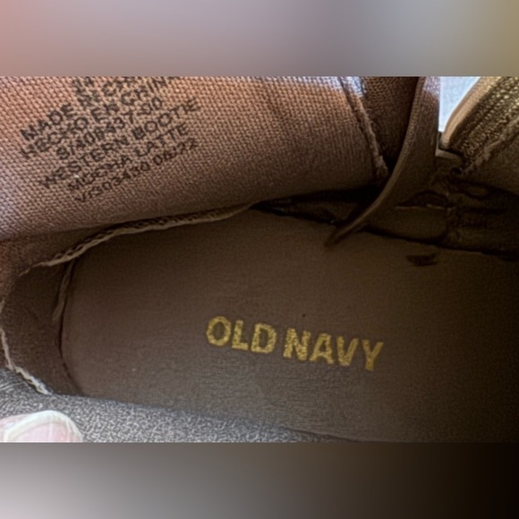 OLD NAVY Western Bootie Mocha latte Size - Picture 7 of 11